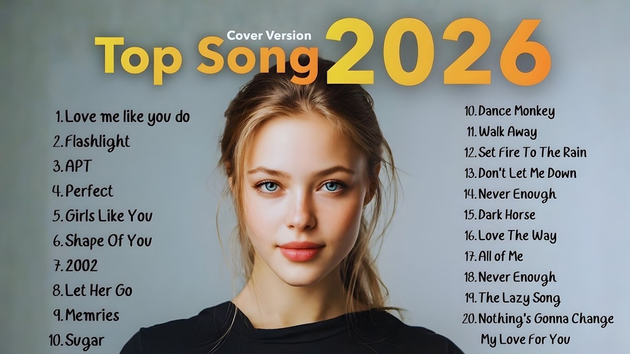 Top Songs CoverVersion l Relax Hot Music Pop Playlist Best CoverSong 🎙✨ 2026