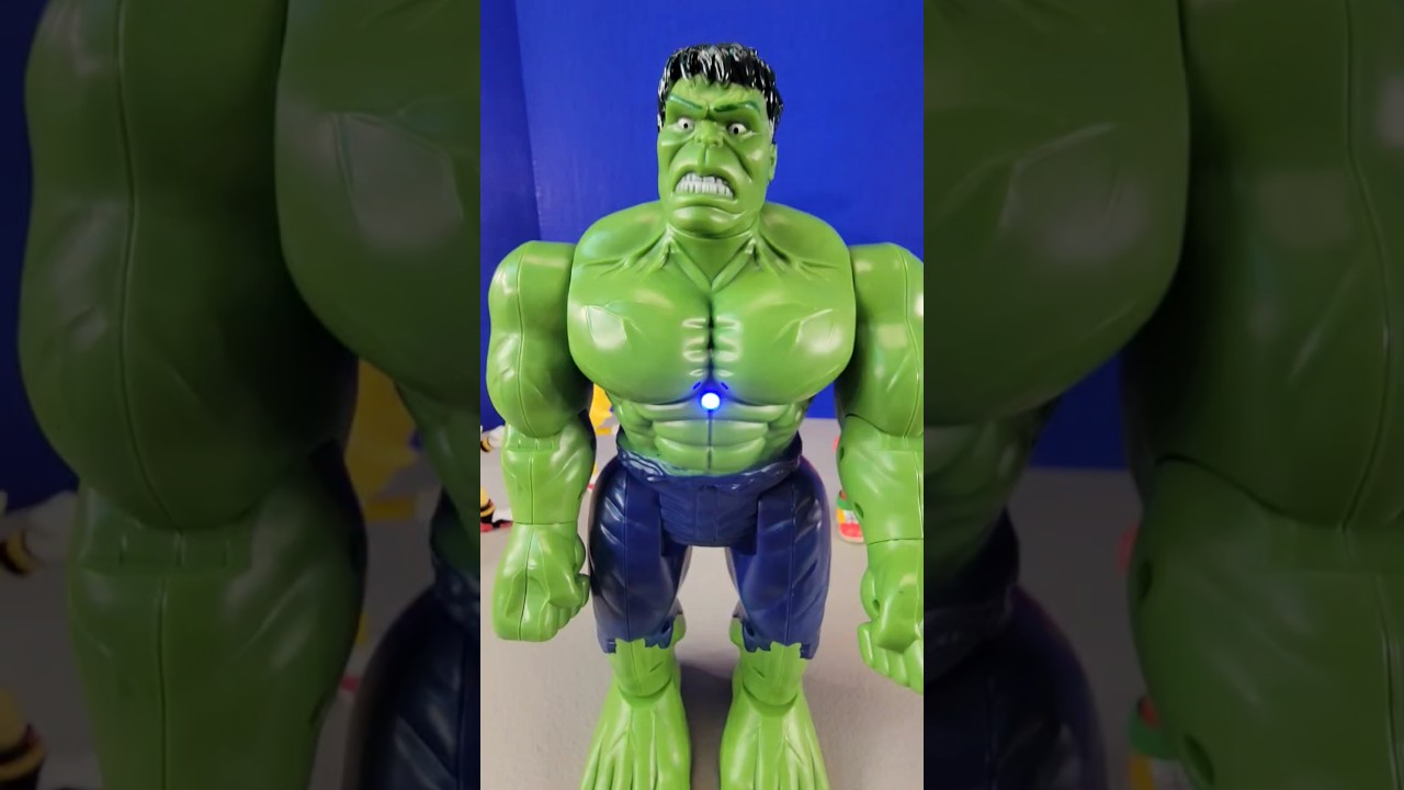 incredible Hulk Action Figures Hulk Robot ASMR