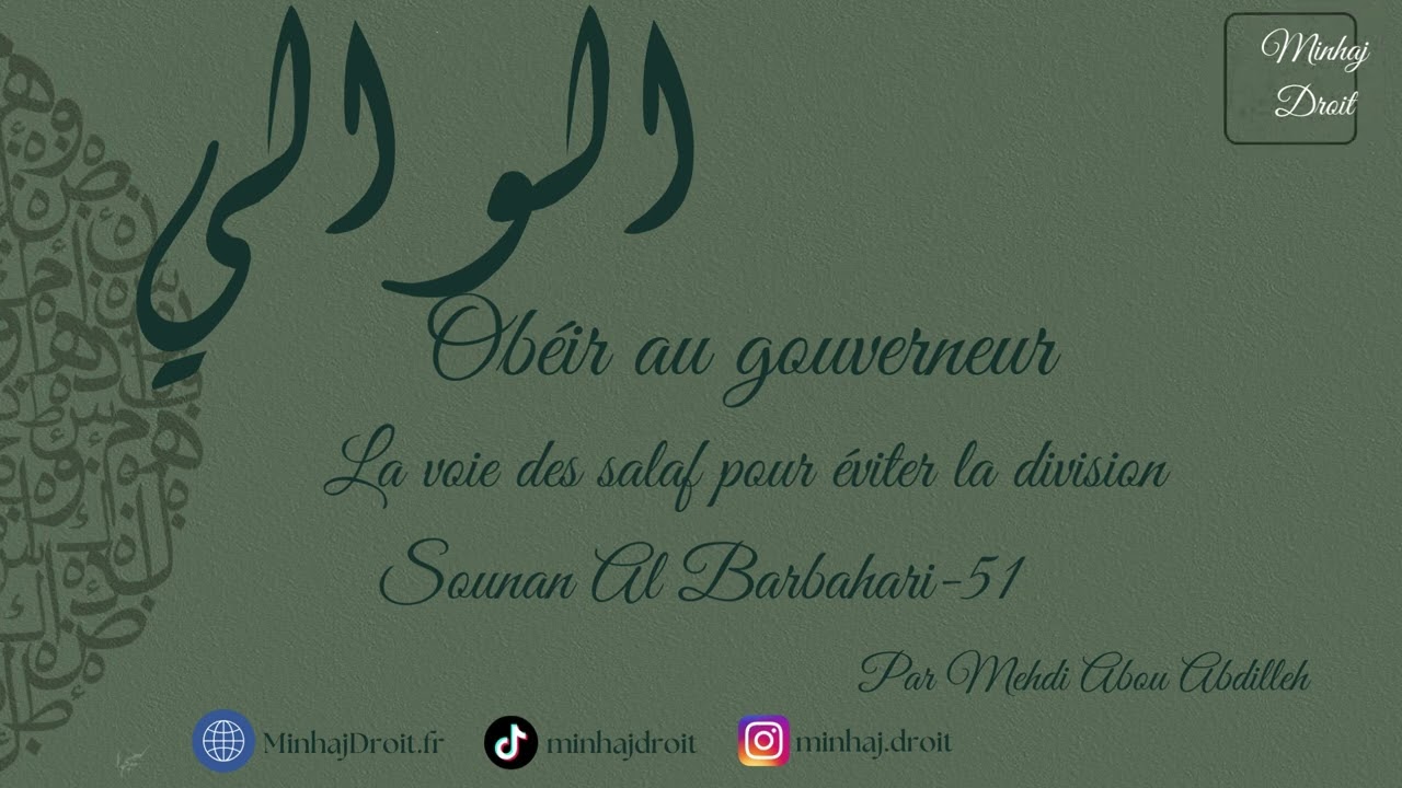 L'obéissance au gouverneur