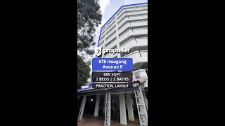 678 Hougang Avenue 8 | 2 Bedrooms | 689 sqft