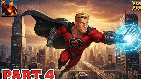 Flying Fuser Rope Fighter Hero – Epic Superhero Rope Powers & City Battle | Full Gameplay (4K UHD)