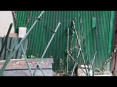palombe.org - Rénovation des barres d'appeaux suite à tempête