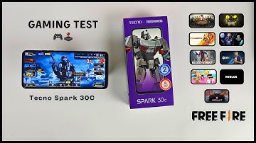 Tecno Spark 30C Gaming Test