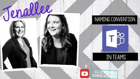 Teams Tip: Create a Naming Convention for your Teams Assignments