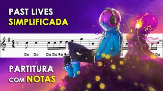 Past Lives | Partitura com Notas para Flauta Doce, Violino | Slushii, Sapientdream