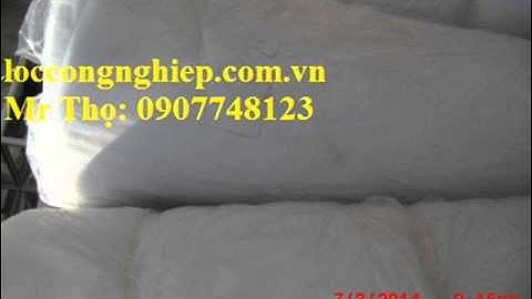 Bông lọc bụi 10mm, bong loc bui 10mm