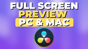 How To View Full Screen Preview in Davinci Resolve (PC & Mac)