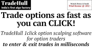 1click: Options Scalping software | Algo Trading Software | Options scalping | TradeHull |