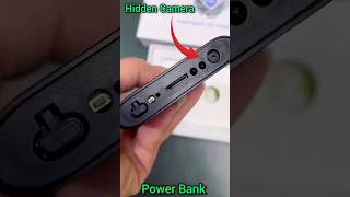 Power Bank Hidden Spy Camera 😱 #spygadgets #technology #gadgets #howto #minicamera #wificamera