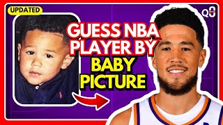 GUESS The NBA PLAYER by Baby Picture *UPDATED* [NBA Quiz] || QuizzUp18