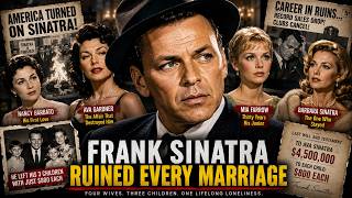 Frank Sinatra – The Scandalous Story of His 4 Wives