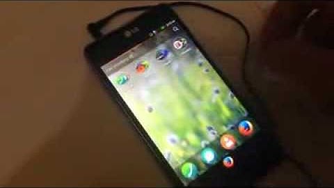 Firefox OS (B2G) running on LG Optimus G E975 - Similar to LG Google Nexus 4