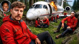 100 People Simulate Being Stranded In The Wilderness