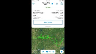 RV-12 Tracking with Flight Aware