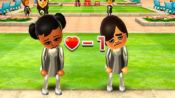 [ wiiパーティー ] Mii合わせ Reggie vs アリシャ ( CPU最強 たつじん )