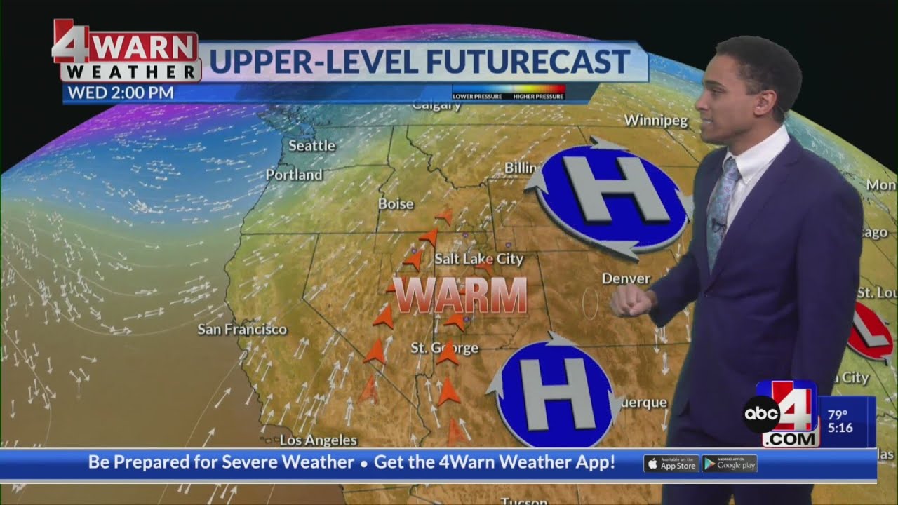 Clear skies in Utah, temperatures warming up - YouTube