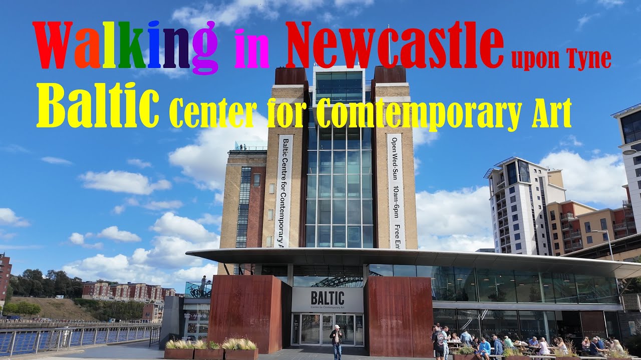 [4k] 🇬🇧 뉴캐슬2편. 타인교 지나 발틱 현대미술관 관람 / Newcastle2. Tyne Bridge, Baltic ...