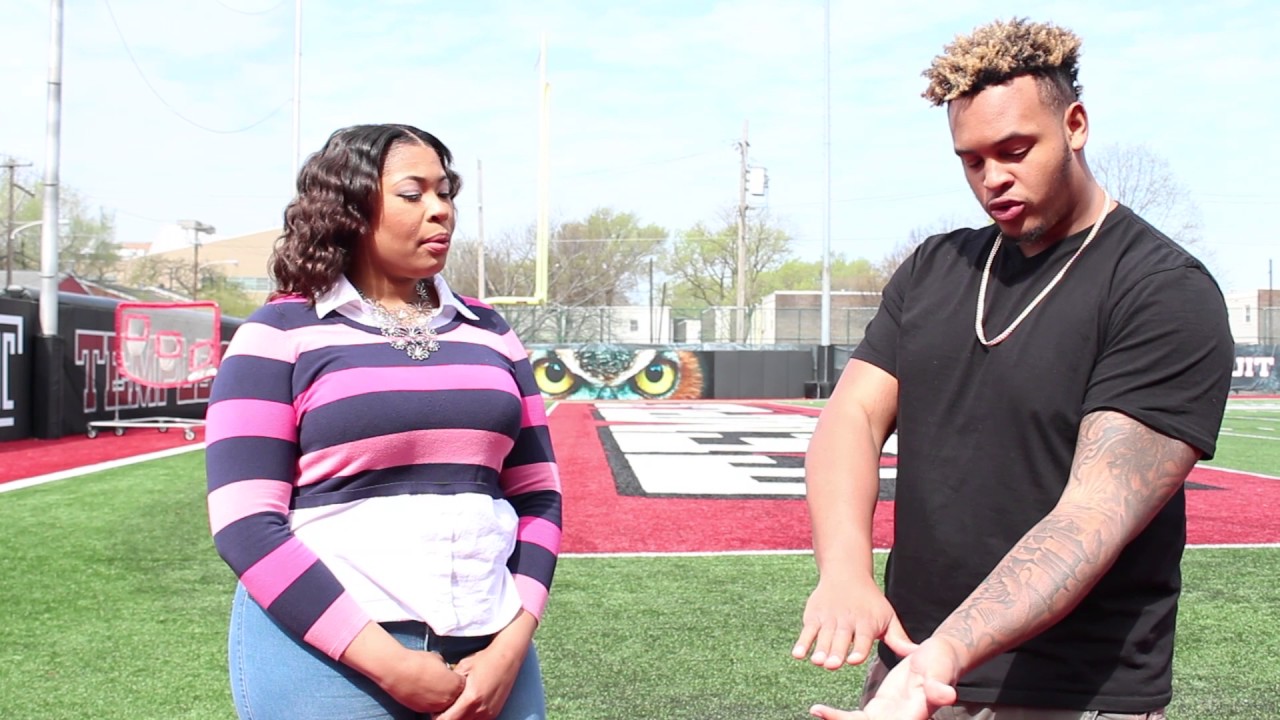Former Temple University Offensive Guard & NFL Draft Dion Dawkins