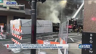 Court documents: Fire outside Orpheum was intentionally set, caused $25k in damage