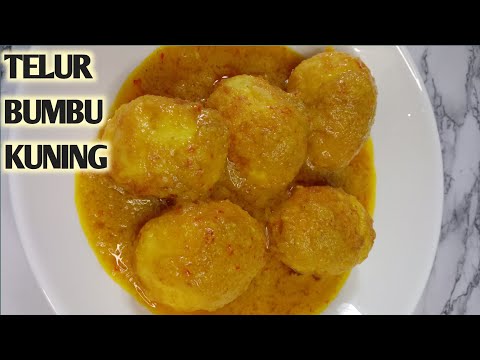 Resep Telur Balado Bumbu Kuning