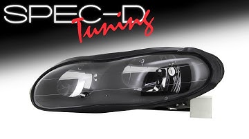 SPECDTUNING DEMO VIDEO: 1998-2002 CHEVY CAMARO  HEADLIGHTS
