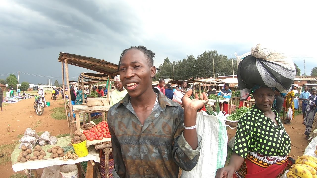 Inside My Village Market || Davy Jnr
