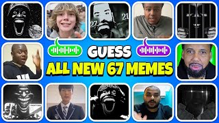 Guess All New 67 Memes Original Vs Edit 2721, 61 Edit, 41, 67, 421, 67 Remake, 89, 77 Meme Quiz