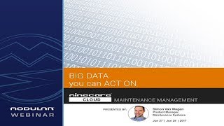 MineCare Cloud Webinar: Big Data you can act on