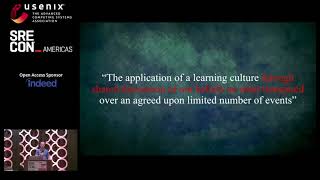 SREcon18 Americas - Architecting a Technical Post Mortem