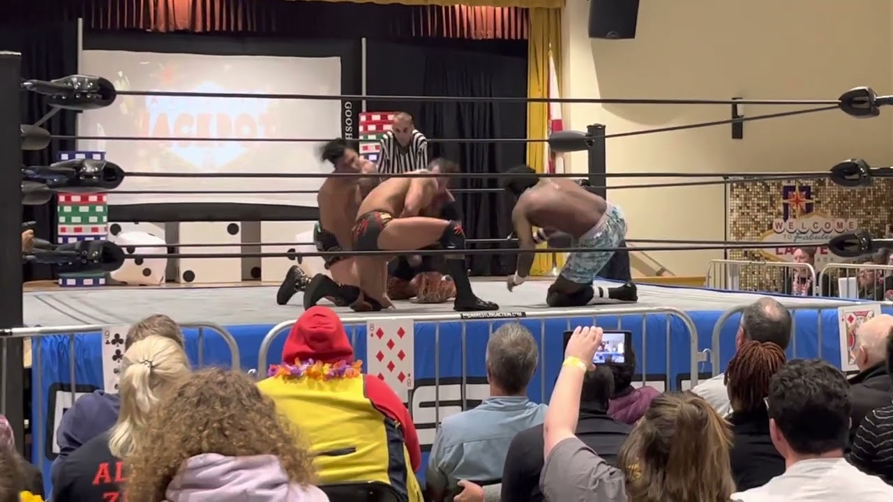 Joey Mayberry Vs Richard King Vs Izzy Vaden Vs Dante Cassanova - Pro Wrestling Action