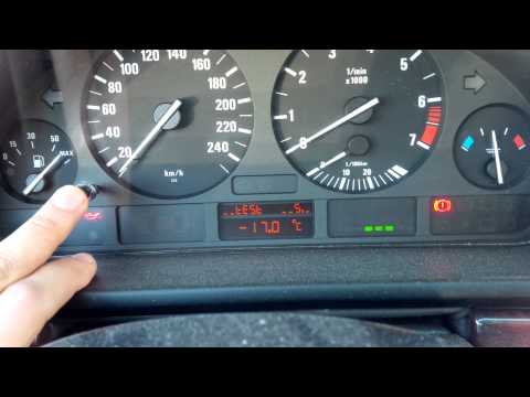 BMW E39 OBC low cluster unlock (coolant temp, batt. voltage, etc.)