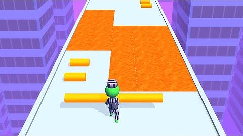 Roof Rails Gameplay Levels (71-80) Android iOS Walkthrough #8