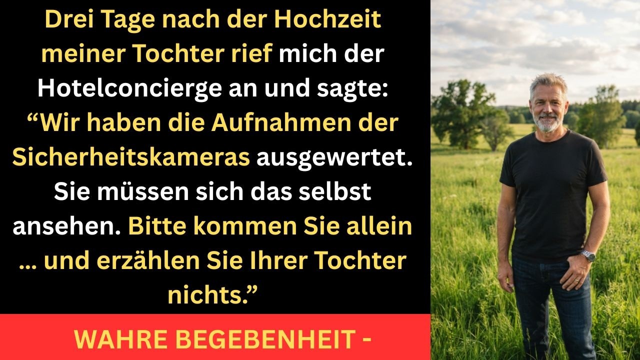 Ich dachte, ich wüsste, was Verrat bedeutet, bis ich einen Anruf aus einem Hotel erhielt, in dem ich nie übernachtet hatte. Der Manager sagte: „Bitte kommen Sie allein, und erwähnen Sie diesen...