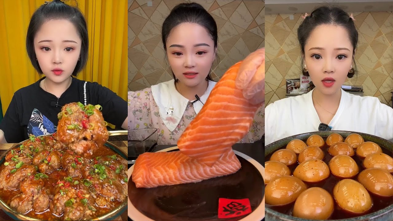 ASMR MUKBANG | Red Braised Pork Belly 