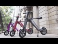 Automatic folding electric scooter Chanson AK-1 折り畳み電動スクーター