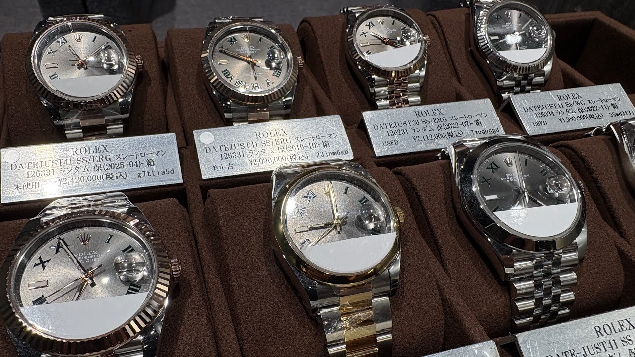 【一挙公開】ロレックス デイトジャストで1番人気のウィンブルドンを紹介します！