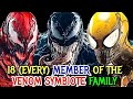 18 every member of the venom symbiote family  explored