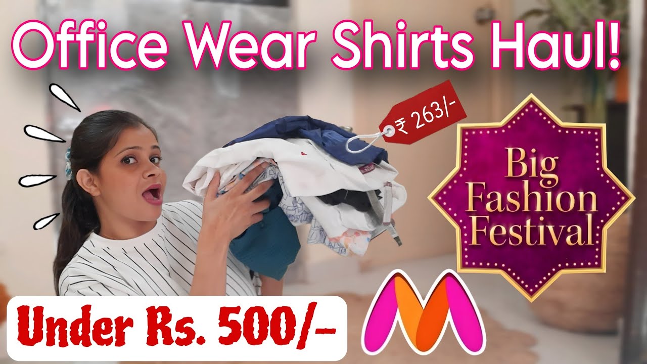 Party wear shirts myntra deals