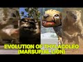 Evolution Of Thylacoleo (Marsupial Lion) In Movies, TV Shows, Documentaries, Games, &amp; Paleo Media