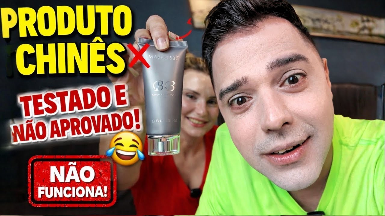 Testamos os BIZARROS PRODUTOS de BELEZA da CHINA, mas não deu muito certo...
