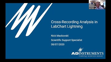 LabChart Lightning Introductory Series: Webinar 3 – Cross-Recording Analysis