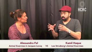 Lee Strasberg's Animal Exercise VS Animal Exercise in Jacques Lecoq