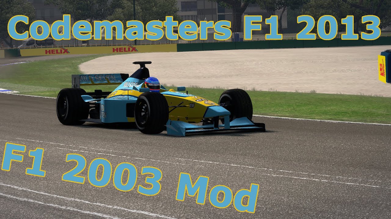 Codemasters F1 2013 (2003 Mod) I F.Alonso lap in Melbourne