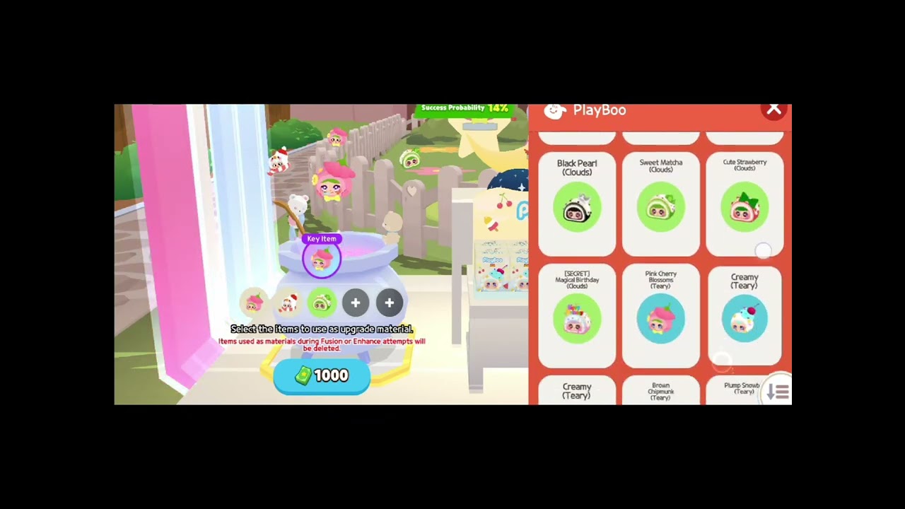 Play Together - PlayBoo | Pink Cherry Blossoms (Twinkling) 200%