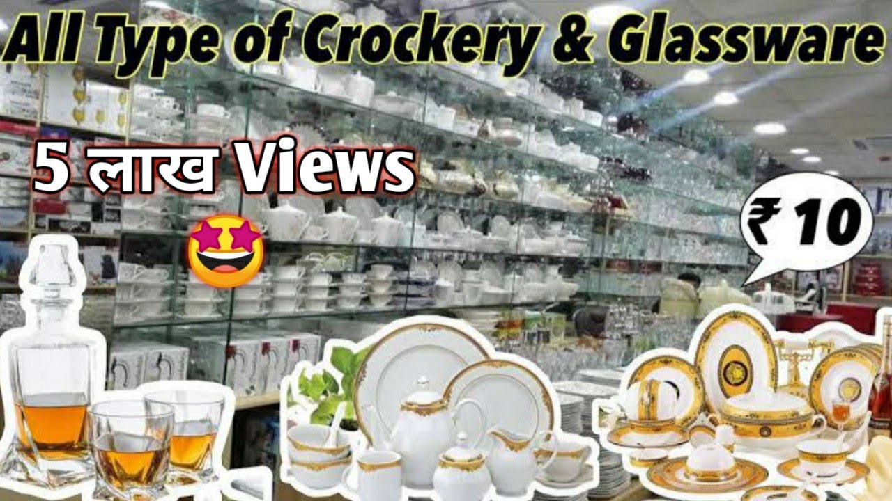 Plastic kitchen crockery items wholesale market sadar bazar Crockery