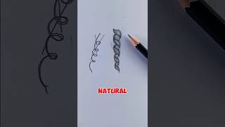 Easy trick to draw curly hair 😉#art #drawing #shorts #satisfying #tutorial #hairstyle #howtodraw