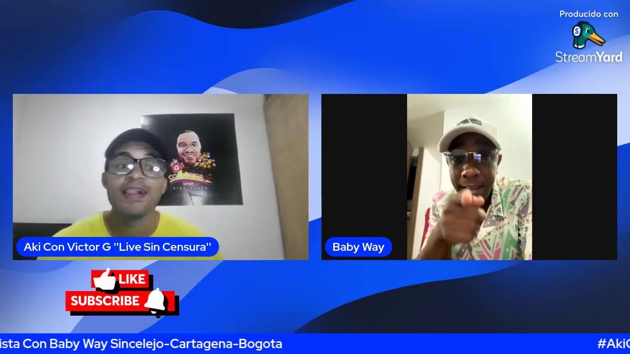 Aki Con Victor G Entrevista Con Baby Way