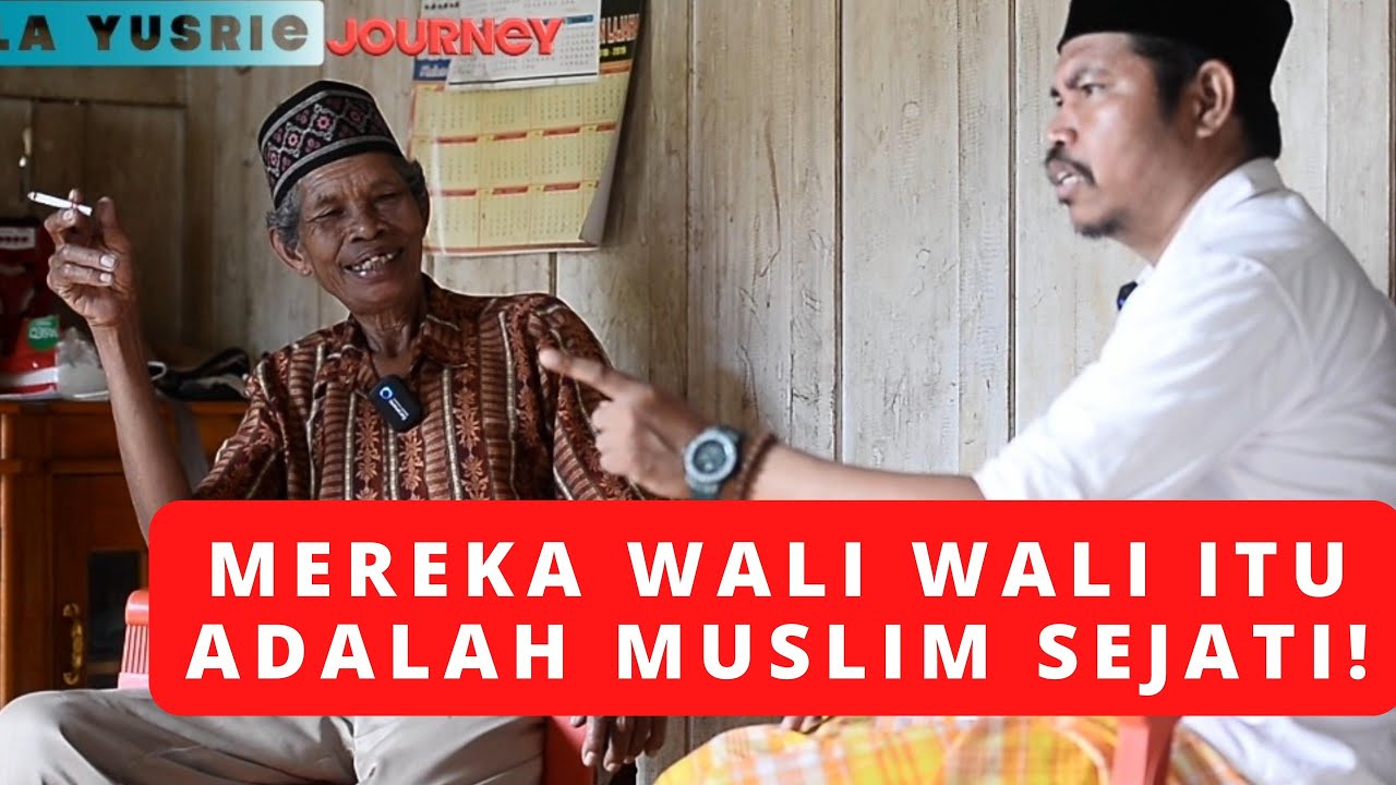 MEREKA WALI-WALI ITU ADALAH MUSLIM, MUSLIM SEJATI‼️
