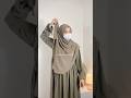 Tutorial Hijab Pashmina - OOTD Dress - Fayra Abaya #pashmina #ootd