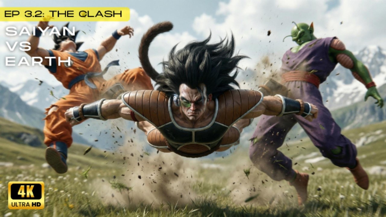 The Clash Begins | EP 3.2 – Saiyan vs Earth | Dragon Ball Reckoning (Cinematic)